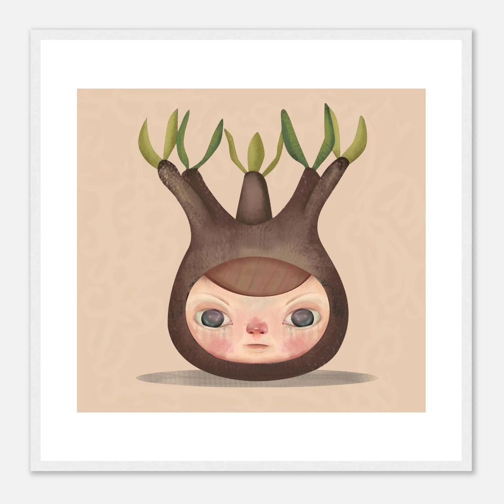 The Stolen Ninety Year Old Head Framed Print