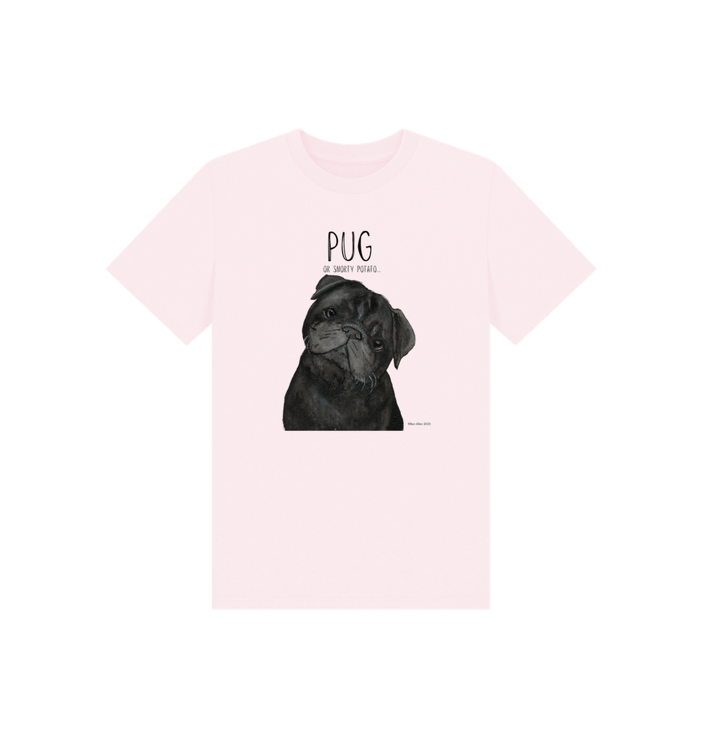 Pug Life Kids Tee Snorts Snoozes and Style
