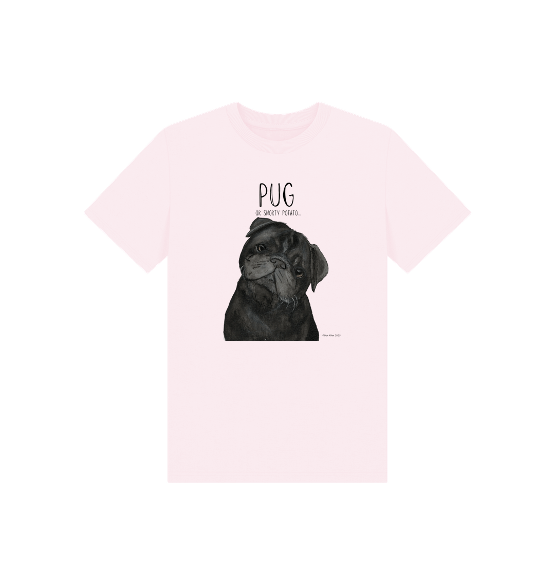 Pug Life Kids Tee Snorts Snoozes and Style
