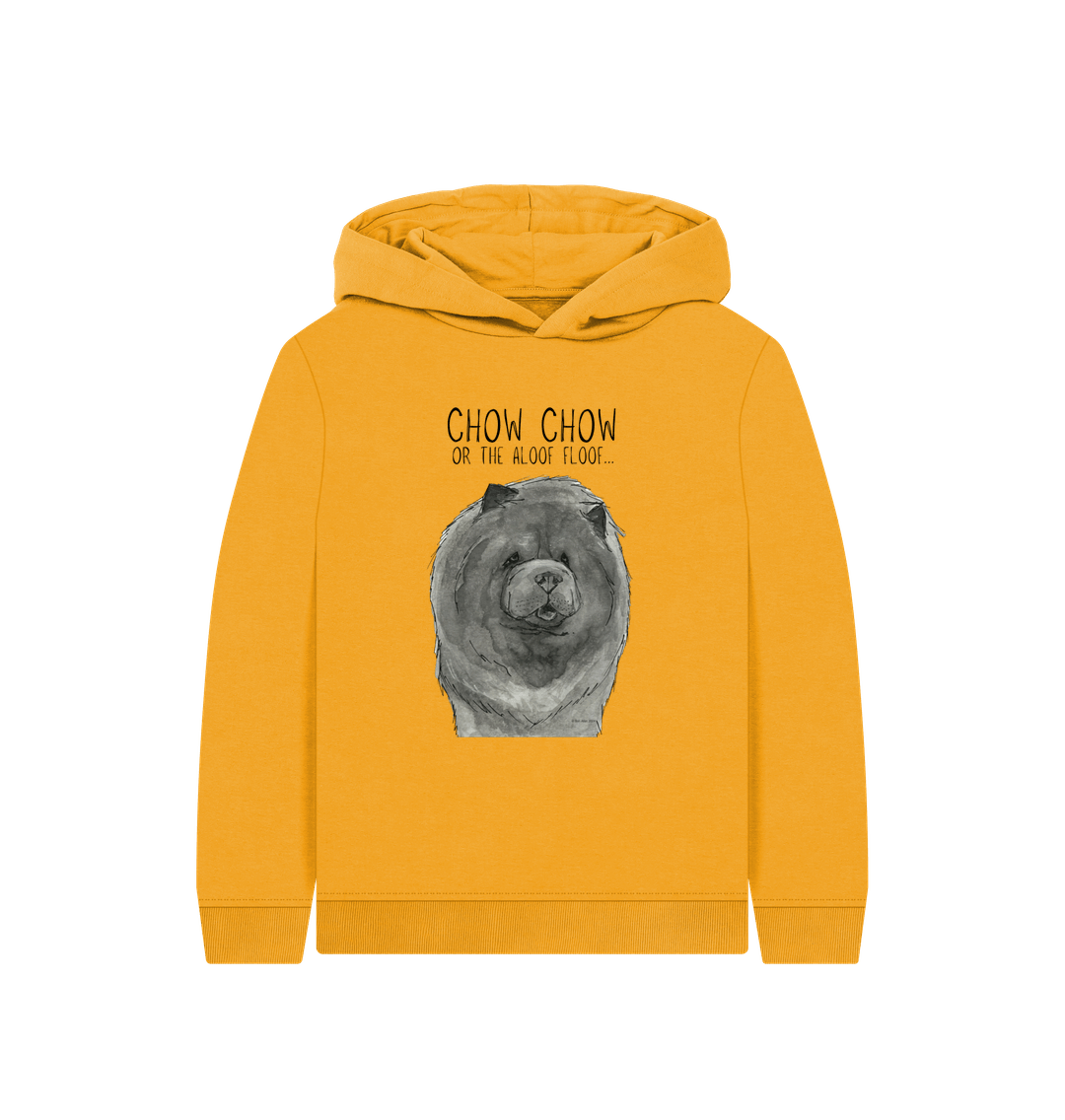 Blue Chow Chow Hoodie for Kids