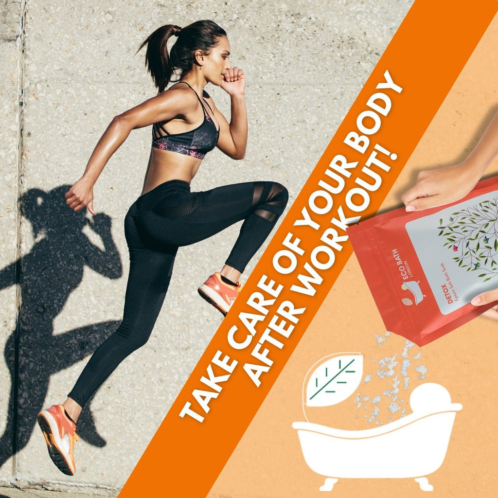 Detox Epsom Salt Bath Soak - 500g and 1000g Pouch