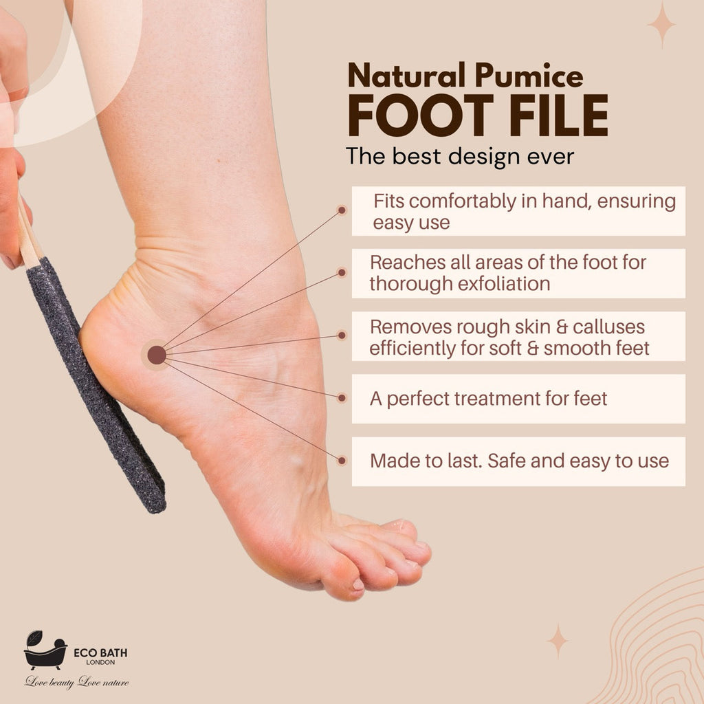 Natural Pumice Foot File Collection