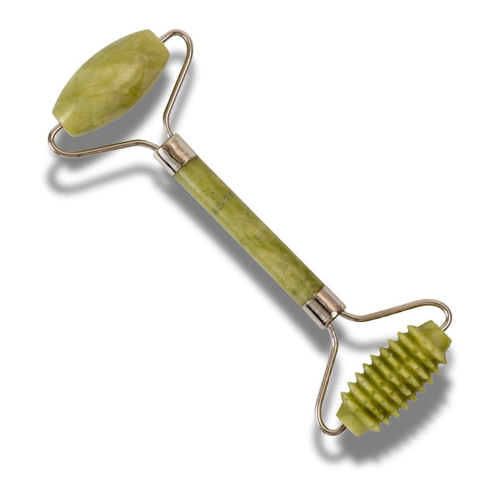 Jade Face Roller with Ridged End