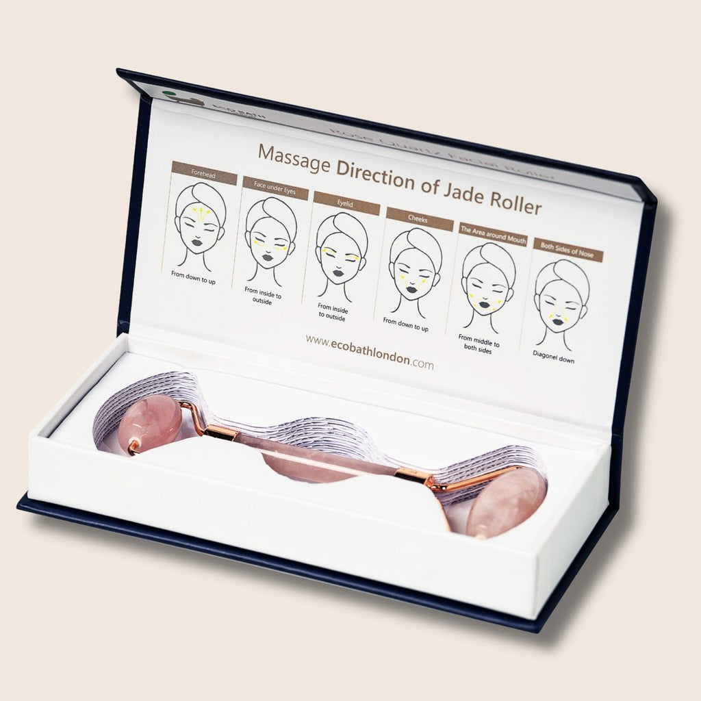 Jade and Rose Quartz Face Roller