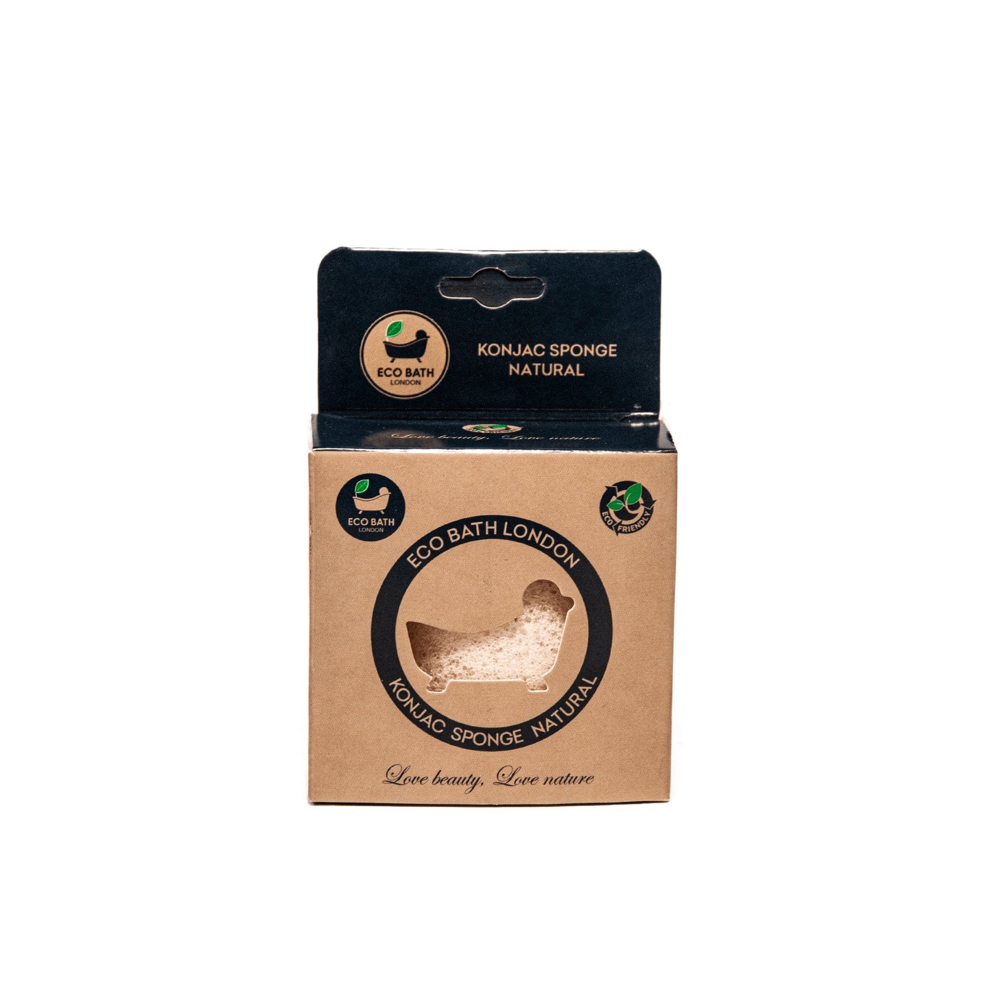 Natural Konjac Charcoal Exfoliating Sponge for Face