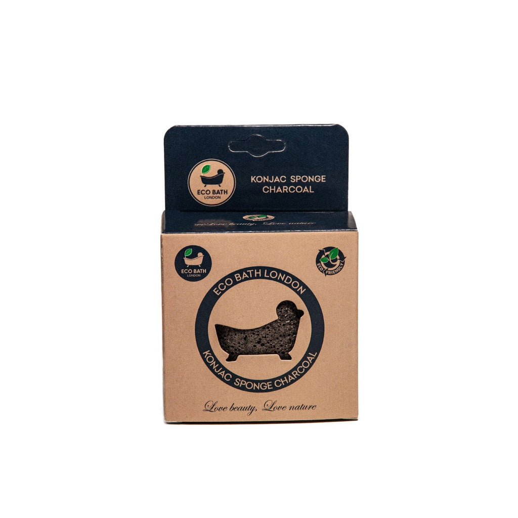 Natural Konjac Charcoal Exfoliating Sponge for Face