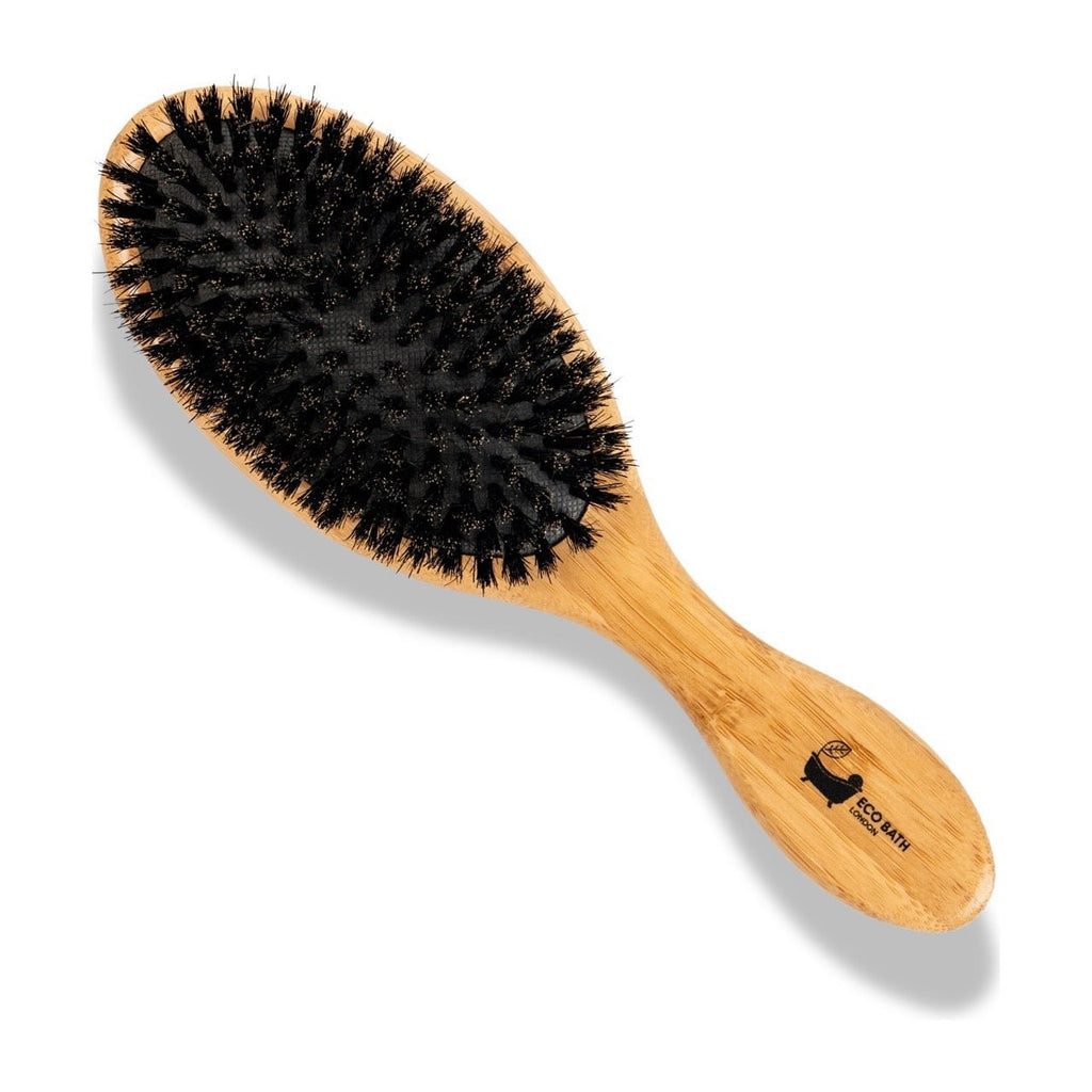 Bamboo Hair Brush with Boar Bristles