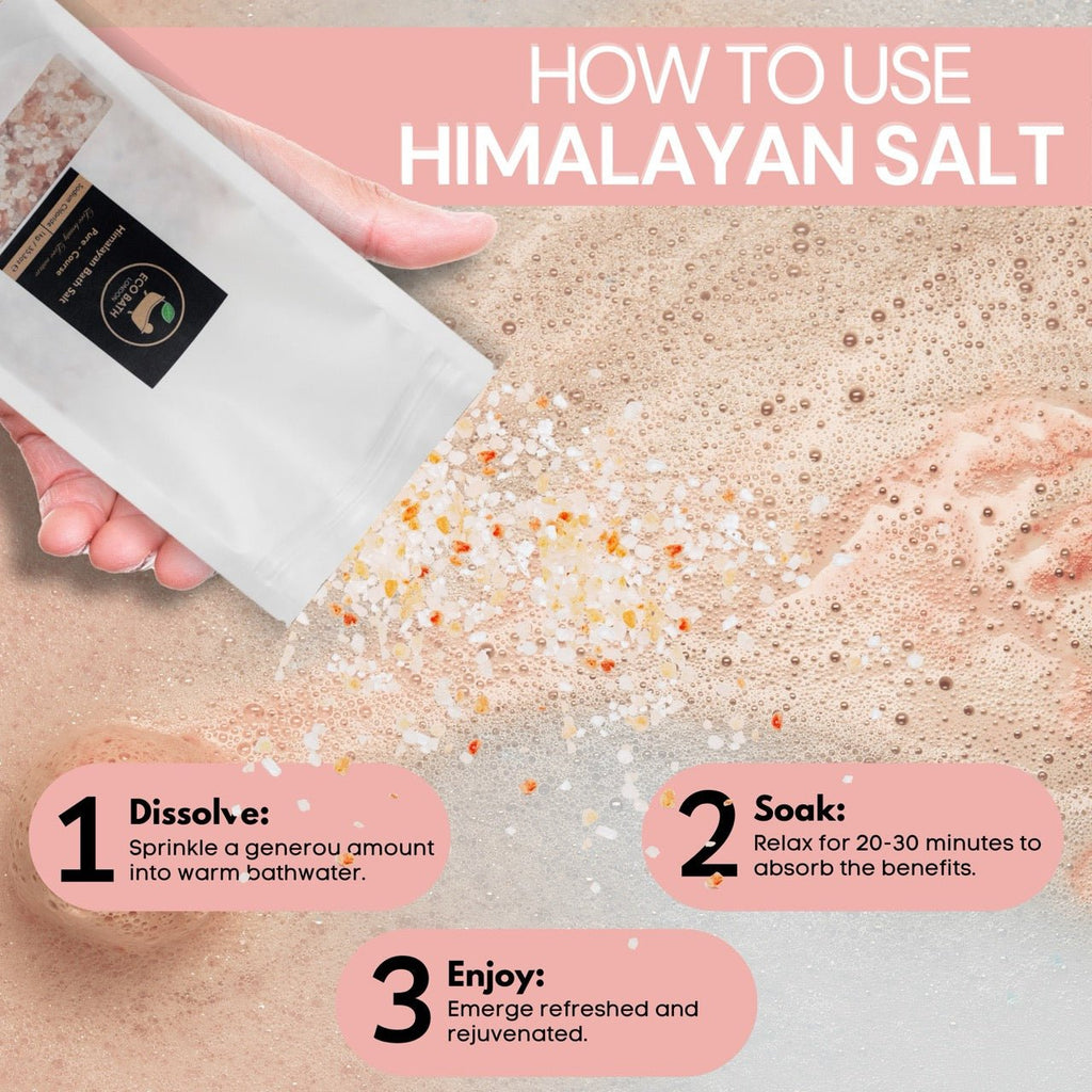 Himalayan Bath Salt Course Plain 1kg