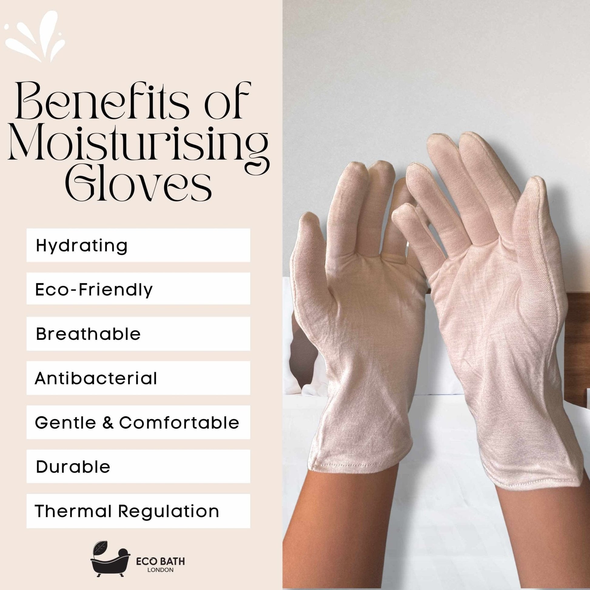 Moisturising Gloves for Eczema & Dry Hands