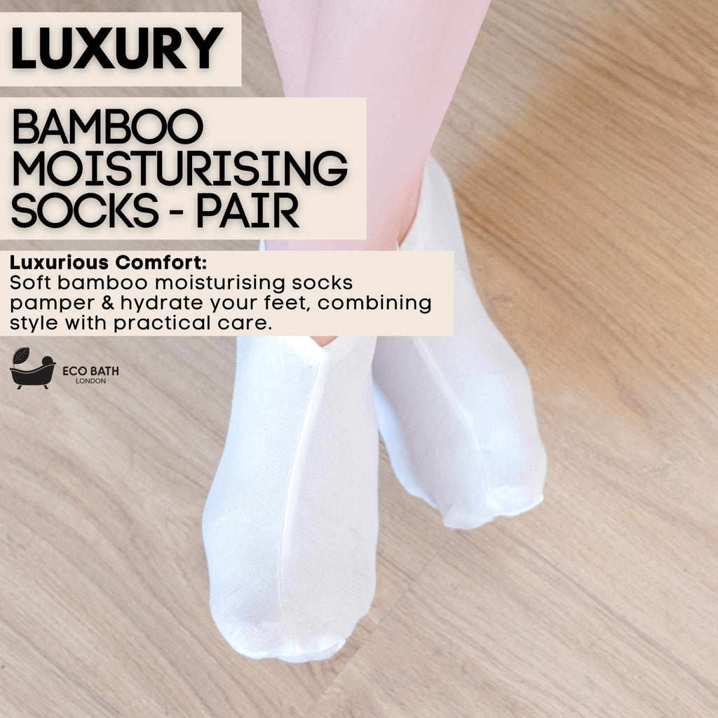 Moisturising Socks for Overnight Foot Hydration, Breathable and Soft