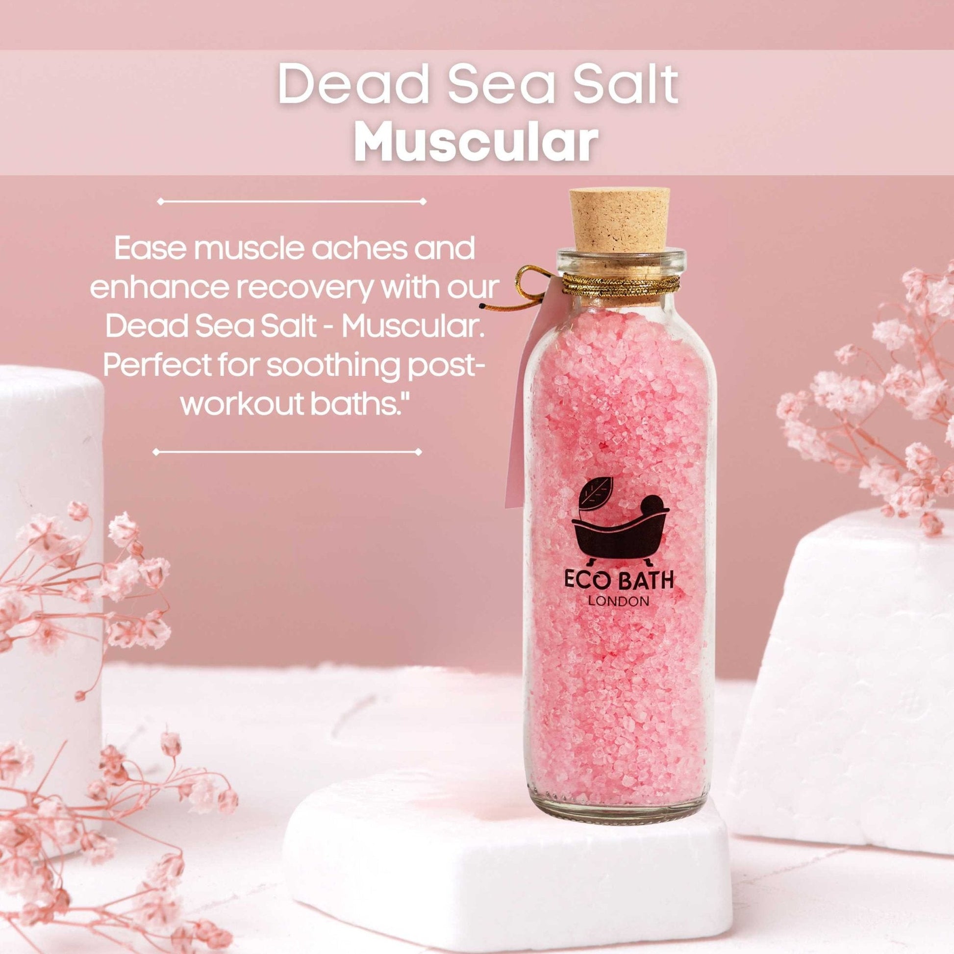 Muscular Dead Sea Salt Bath Soak 300g