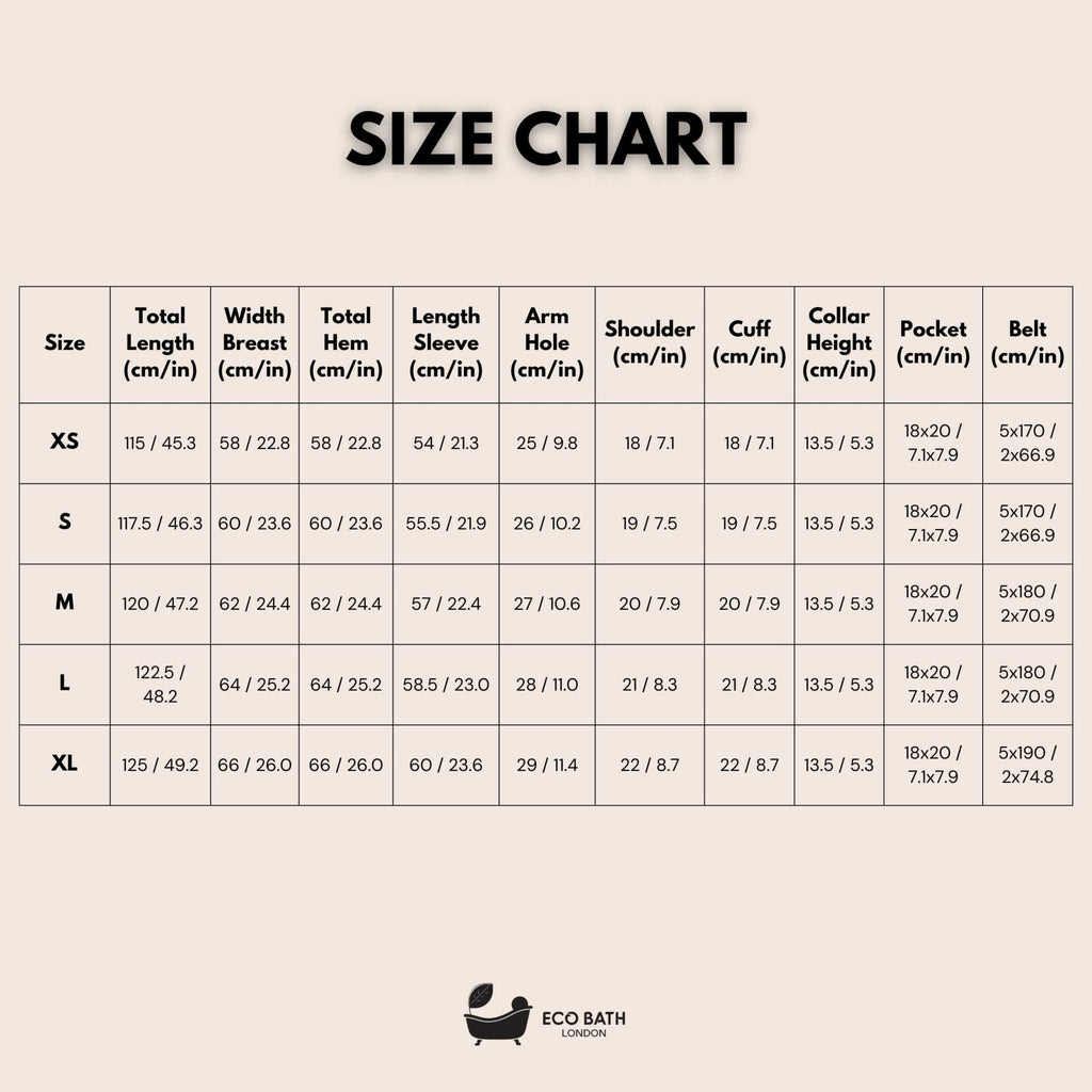 Organic Cotton Shawl Collar Bath Robe