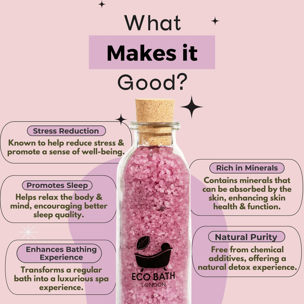 Relaxing Dead Sea Salt Bath Soak 300g