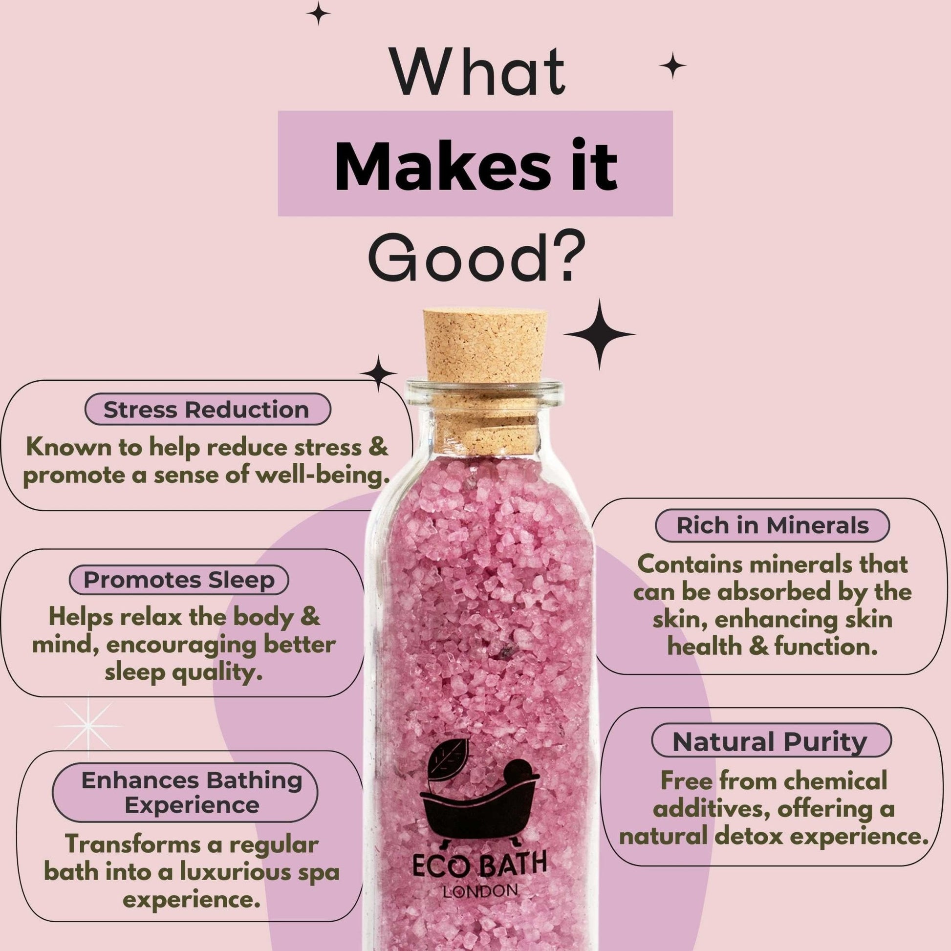 Relaxing Dead Sea Salt Bath Soak 300g