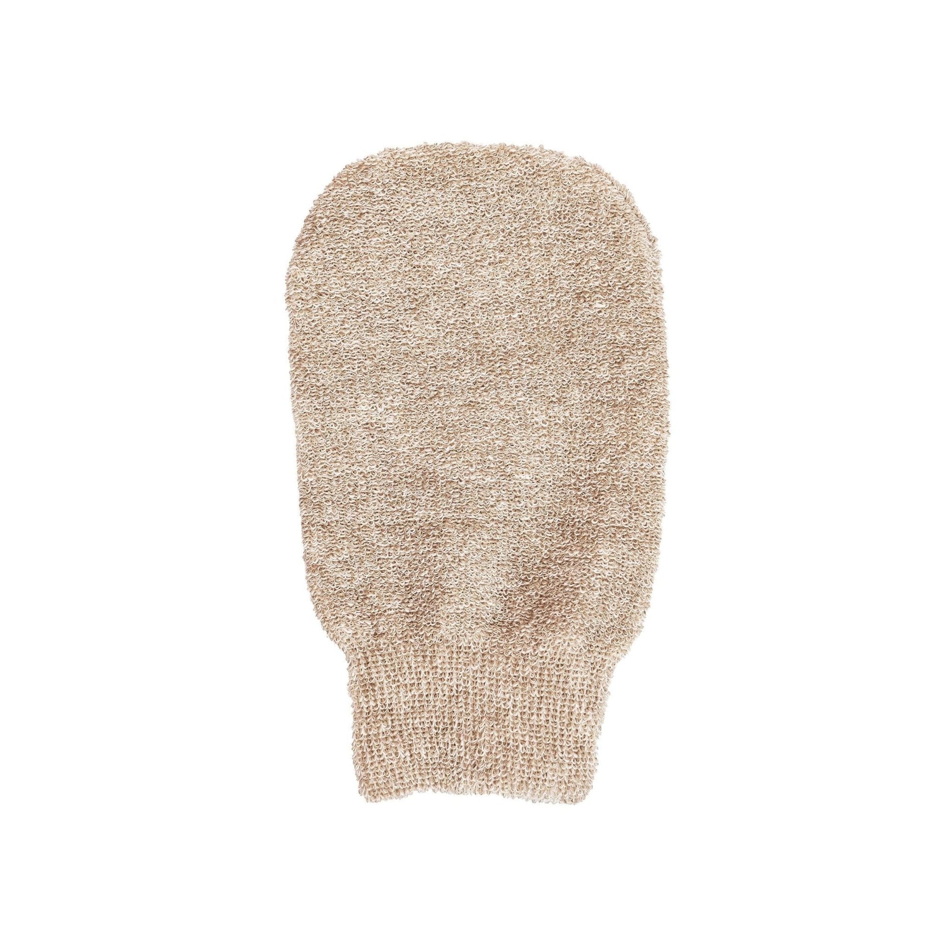 Natural Hemp Linen and Cotton Massage Strap and Glove