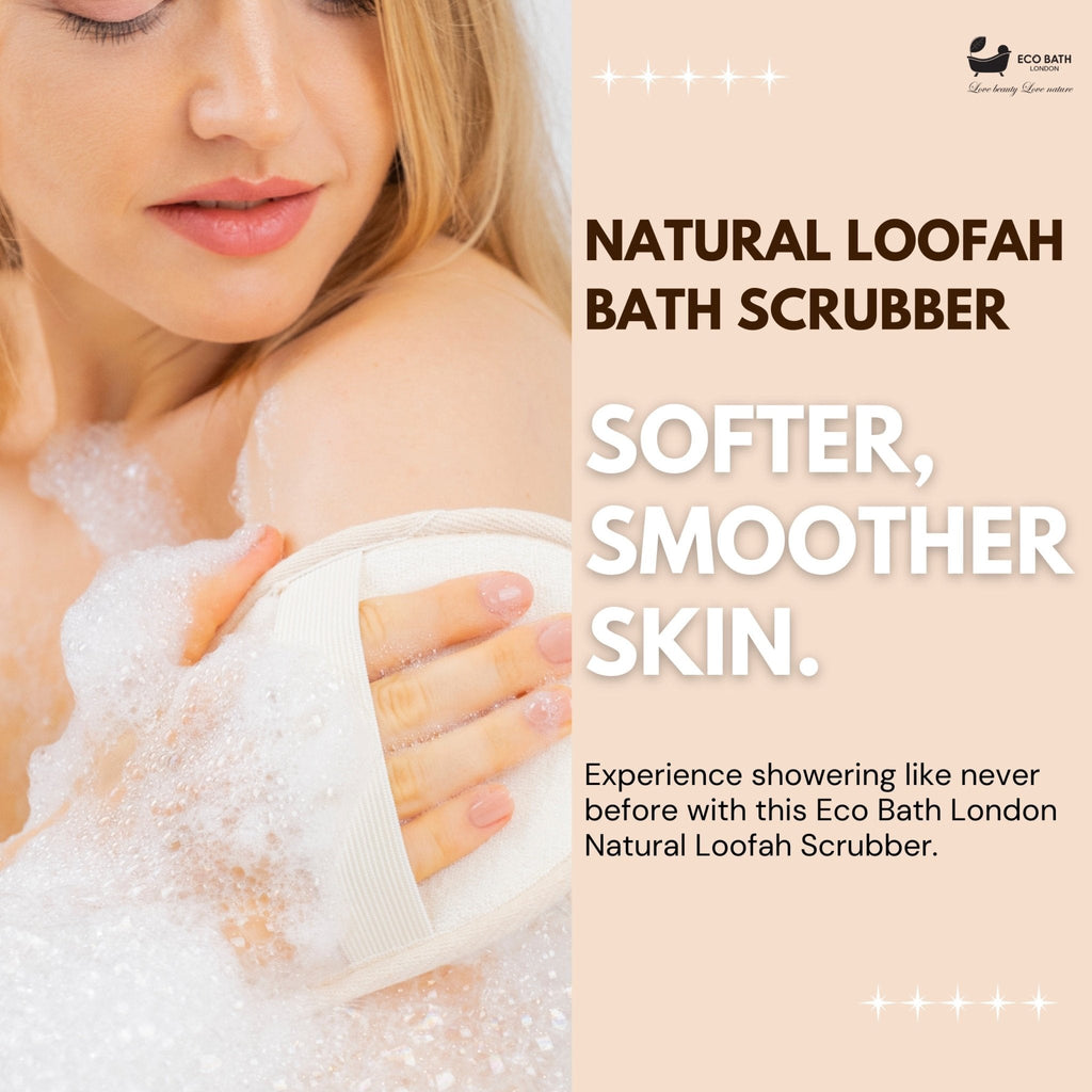 Natural Loofah Bath Scrubber