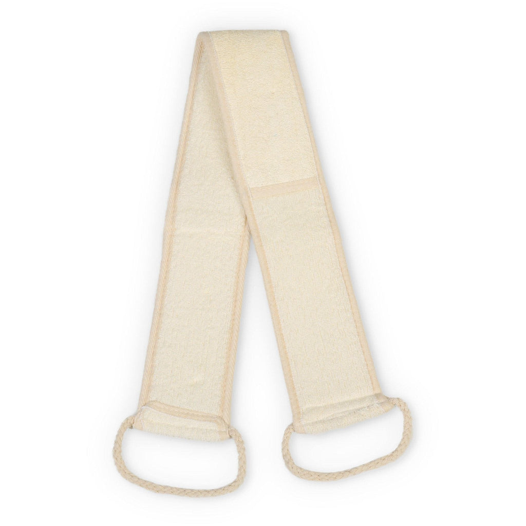 Natural Loofah Back Scrubber Strap