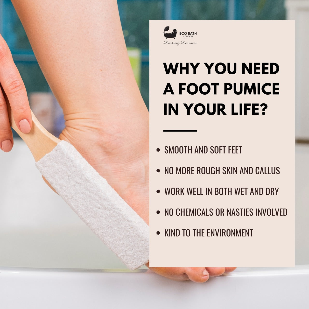 Natural Pumice Foot File Collection