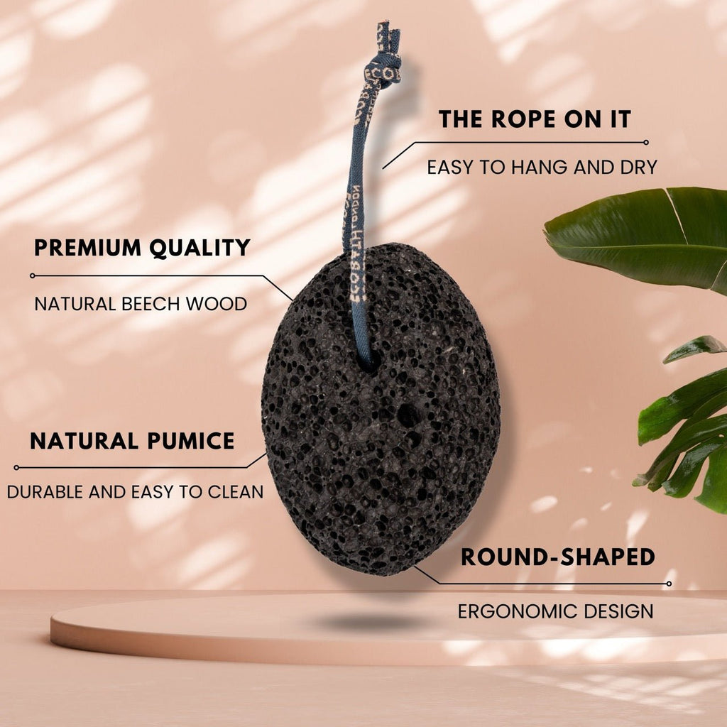 Natural Pumice Volcanic Stone with Rope