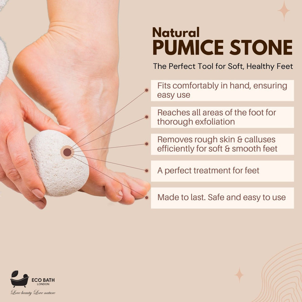 Natural Pumice Volcanic Stone with Rope