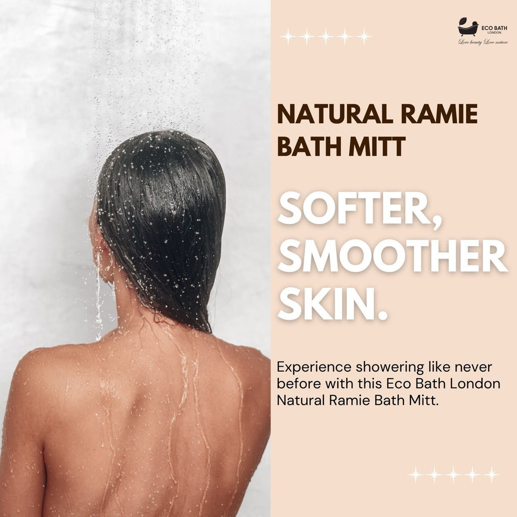 Natural Ramie Bath Mitt