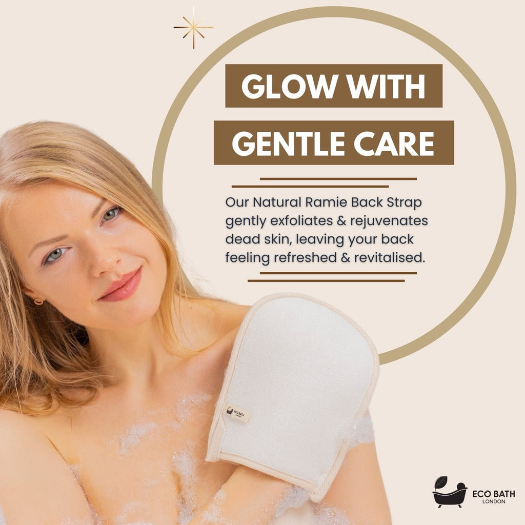 Natural Ramie Bath Mitt