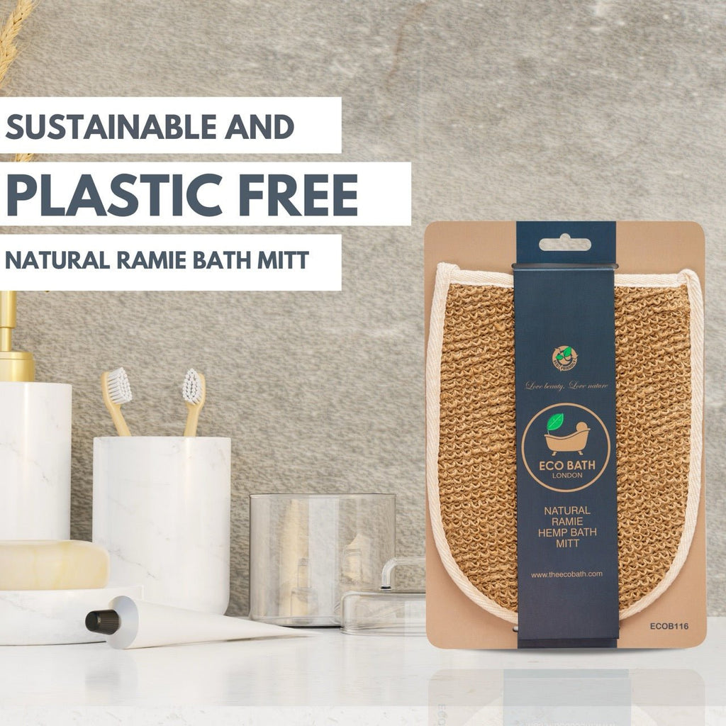Natural Ramie Bath Mitt