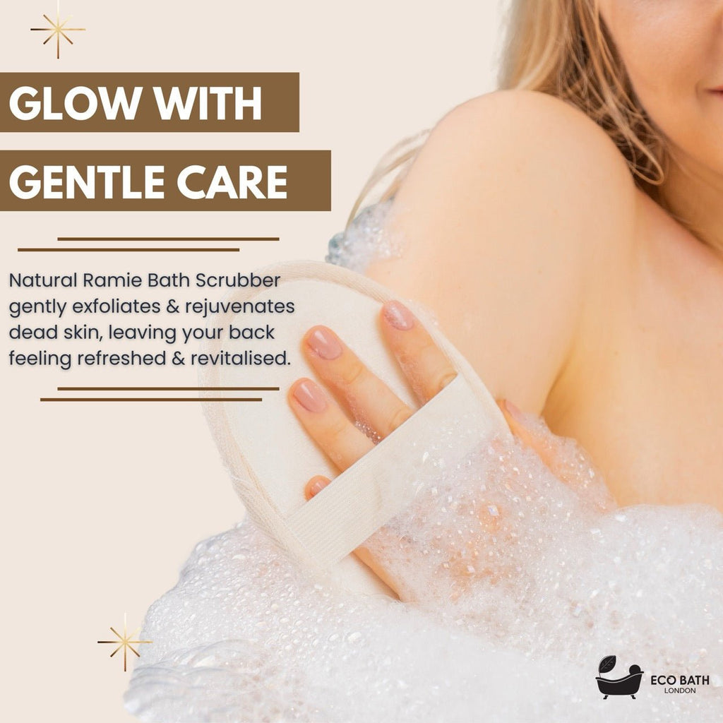 Natural Ramie Bath Scrubber