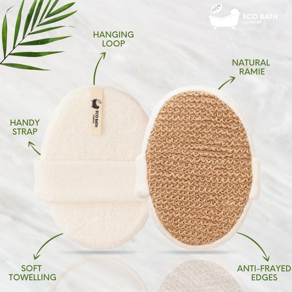 Natural Ramie Bath Scrubber