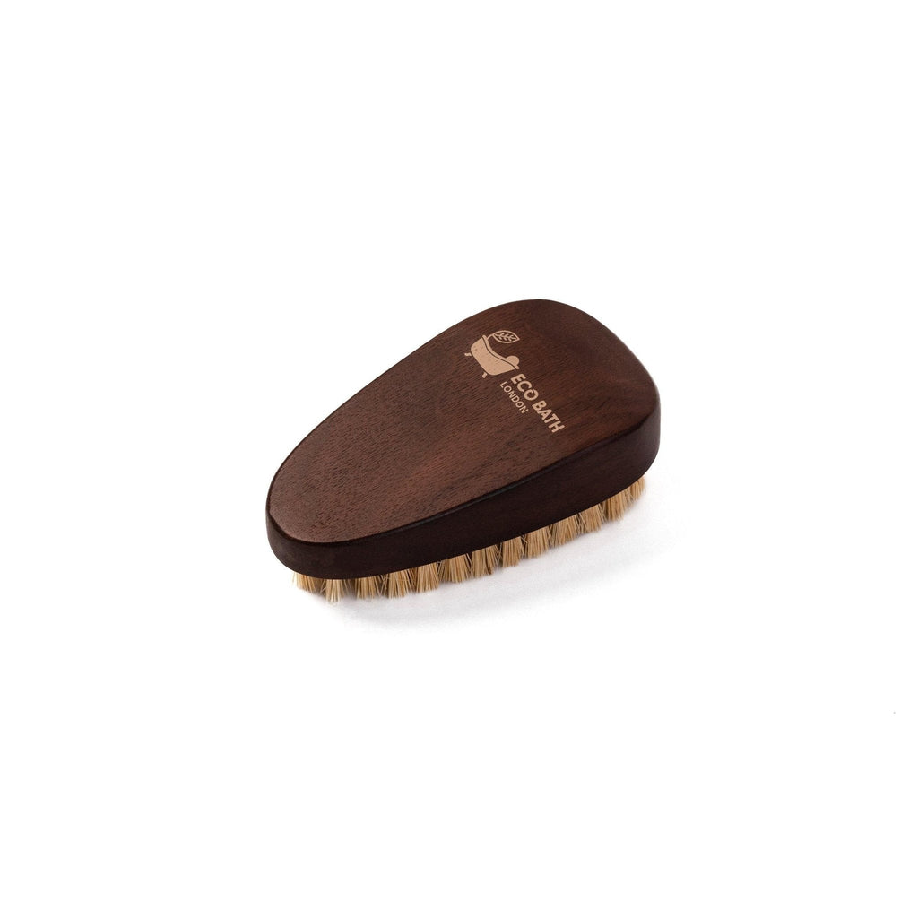 Natural Sisal Nail Brush in Beech, Walnut or Olive Wood