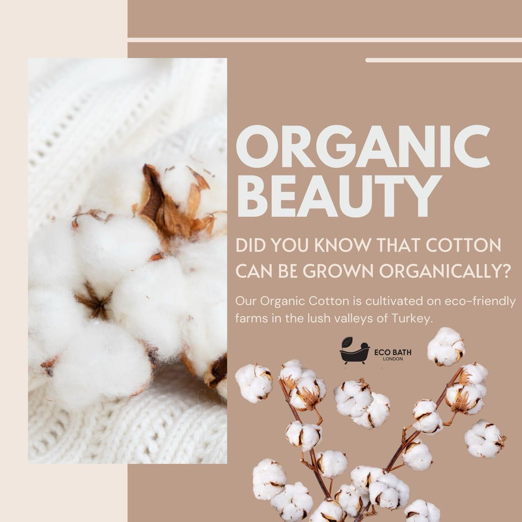 Natural Towelling Slippers in Organic Cotton with GOTS Certification