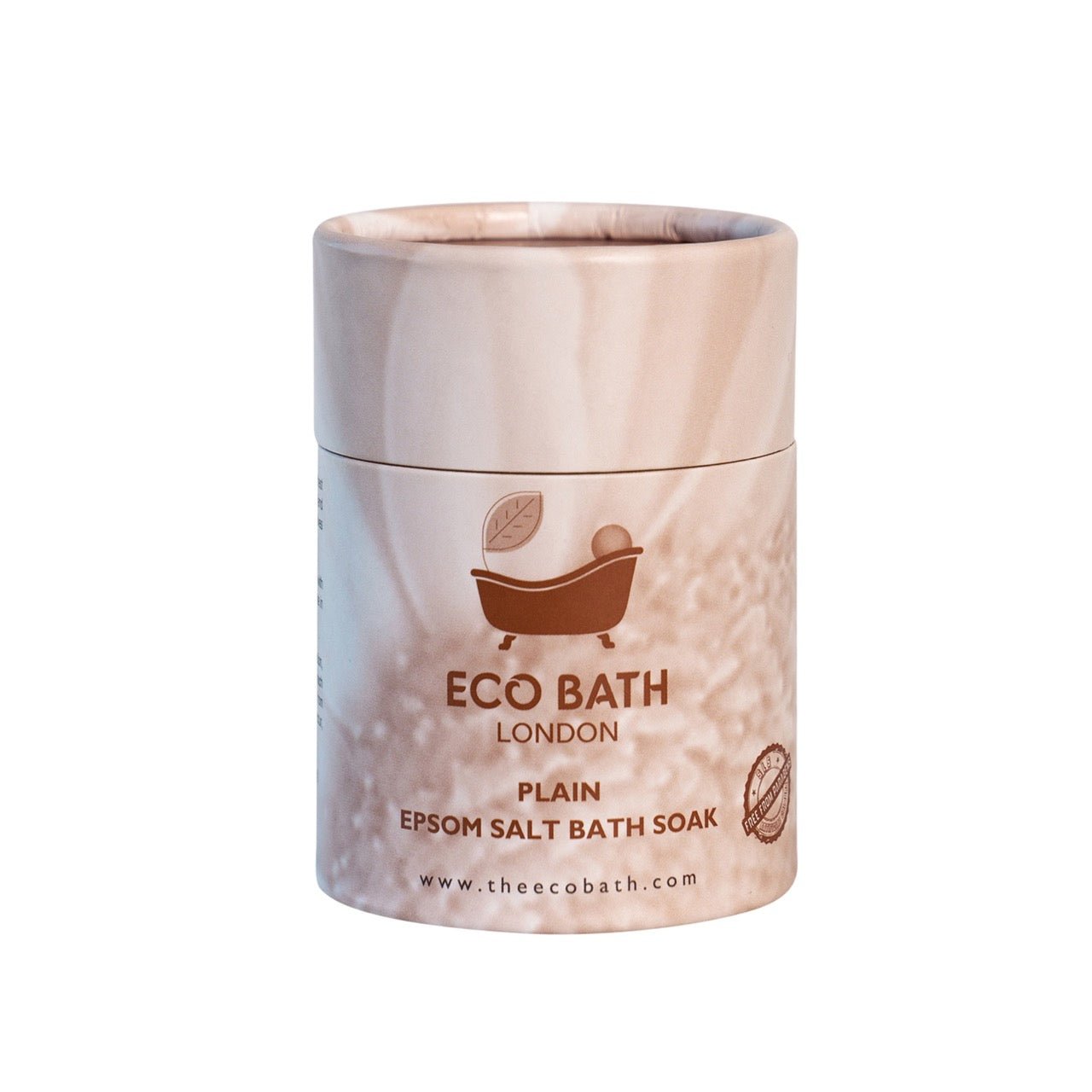 Plain Epsom Salt Bath Soak Tube