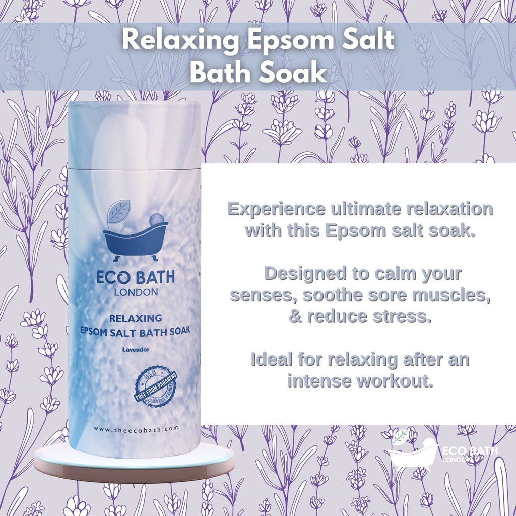 Relaxing Epsom Salt Bath Soak Tube