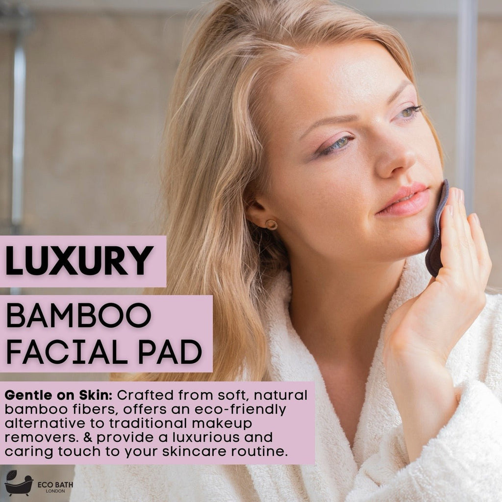 Reusable Bamboo Makeup Remover Pads Set of 12