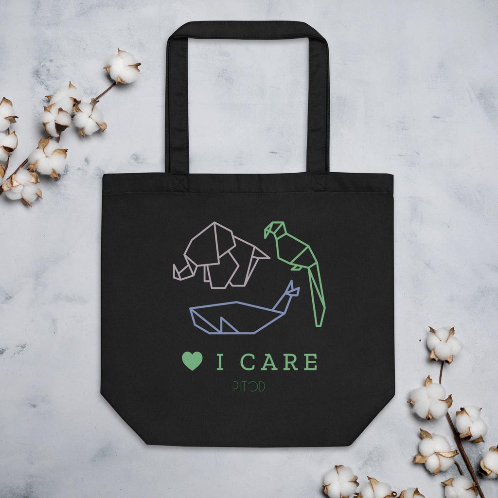 I Care Organic Cotton Tote Bag