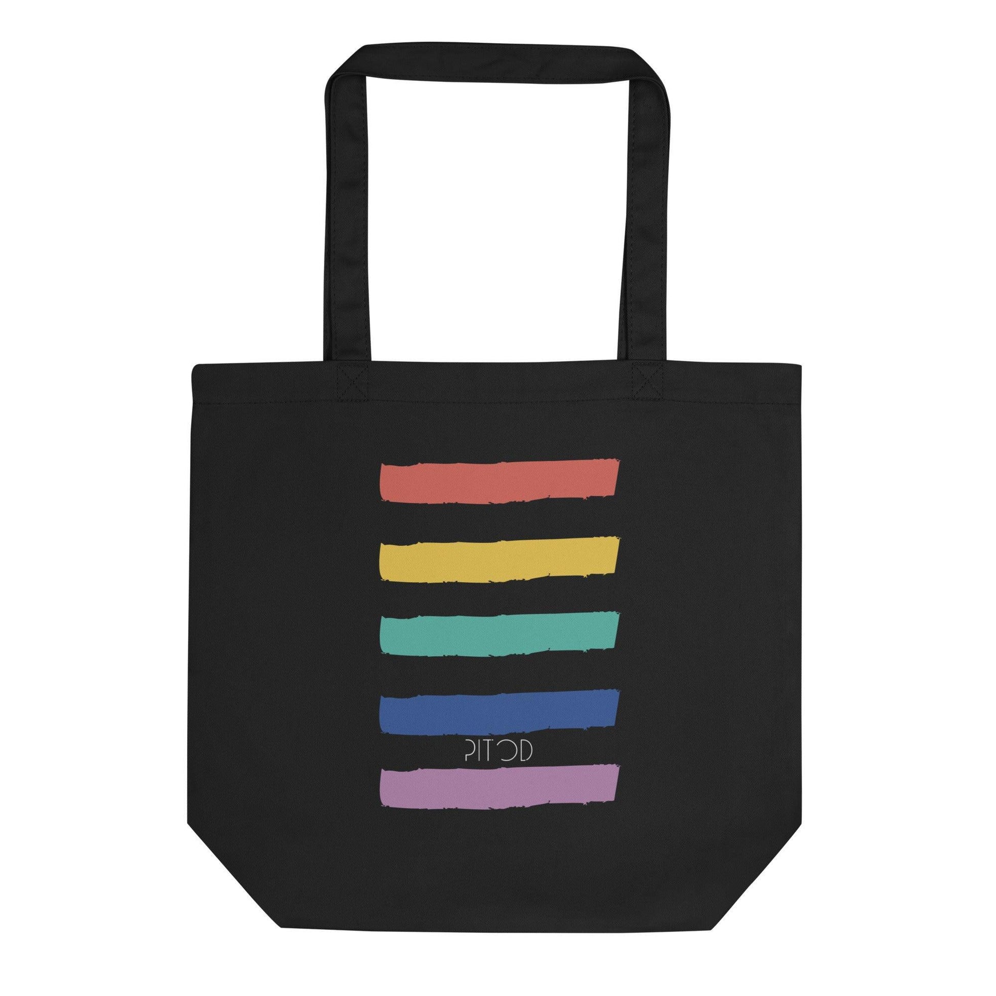 Rainbow Organic Cotton Tote Bag