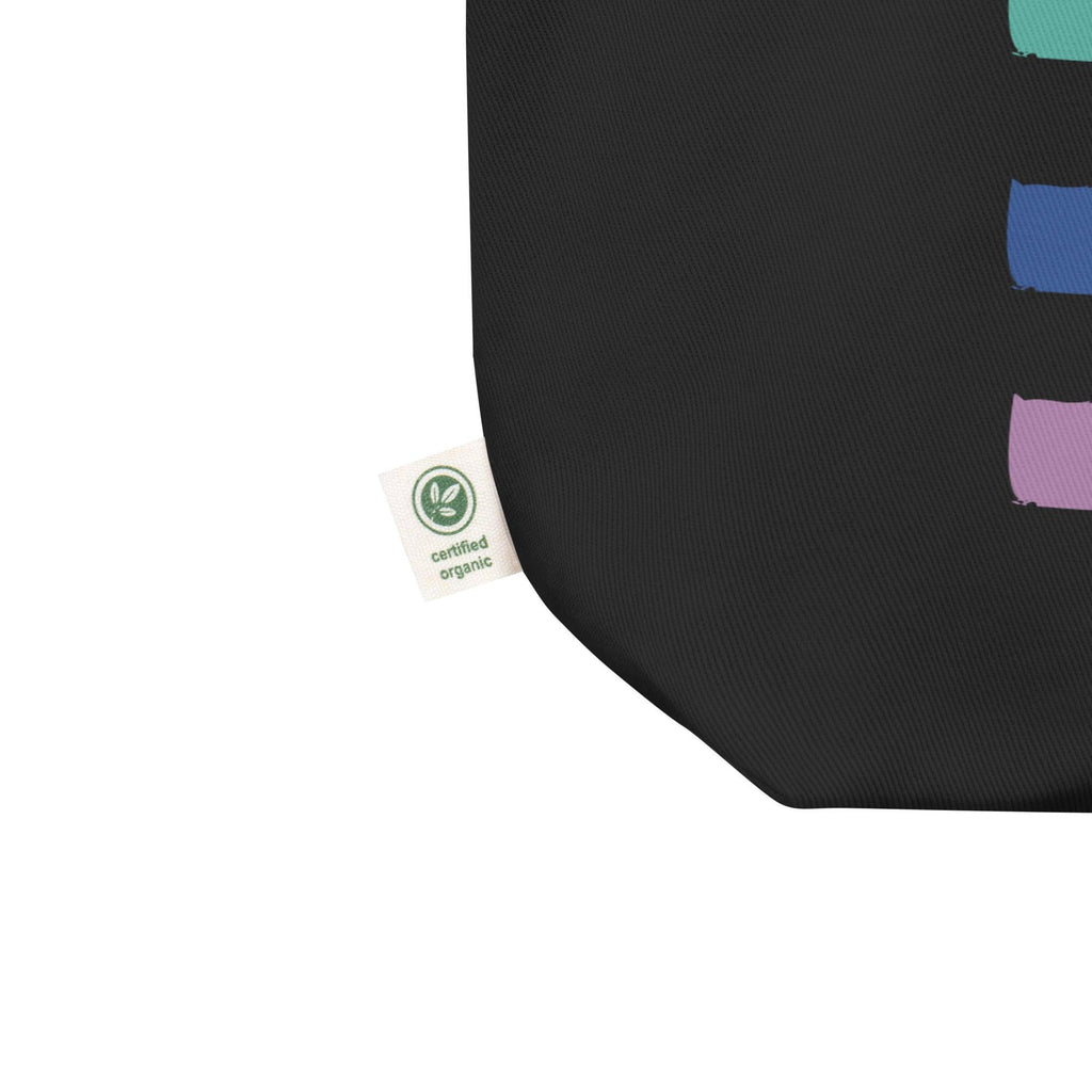 Rainbow Organic Cotton Tote Bag