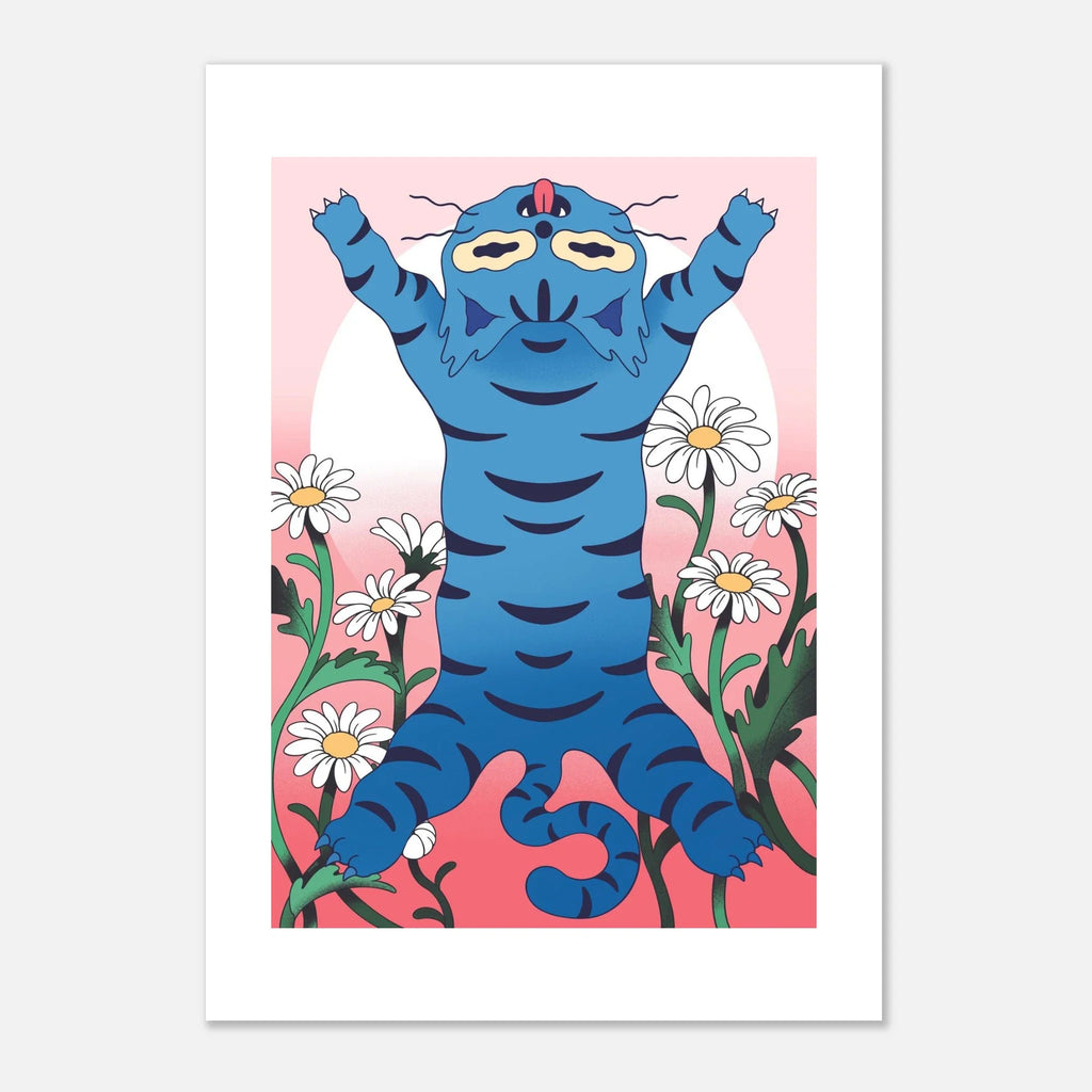 Cat's Whole Life Art Print