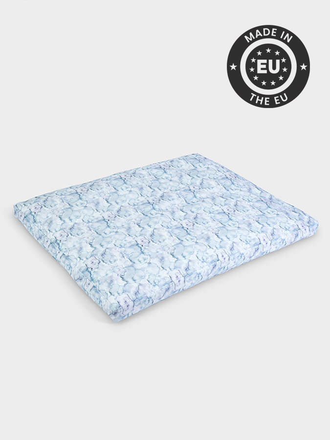 European Organic Zabuton Meditation Cushion Abstract Collection