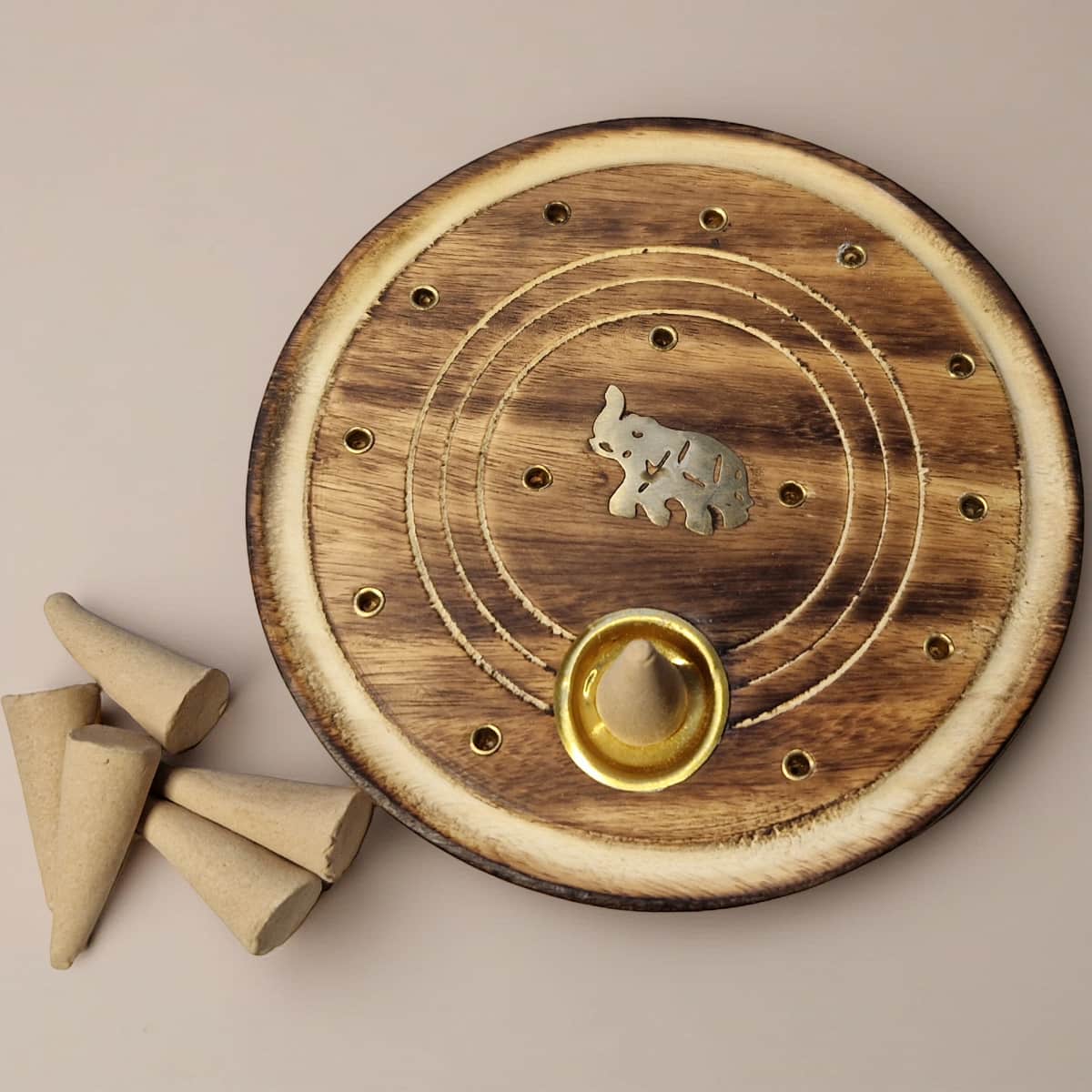 Sandalwood Incense Gift Set with Wood Burner