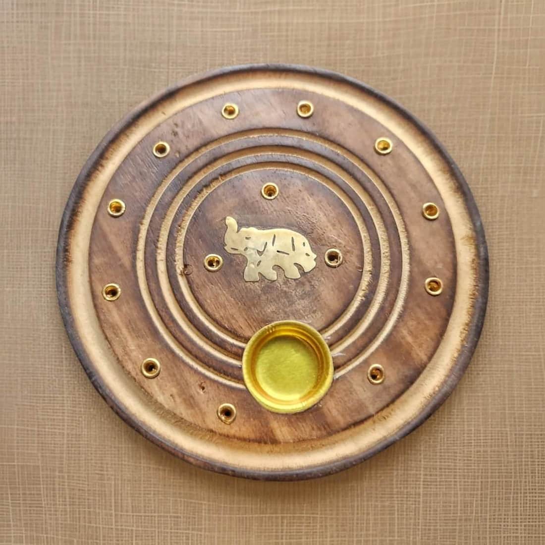 Sandalwood Incense Gift Set with Wood Burner