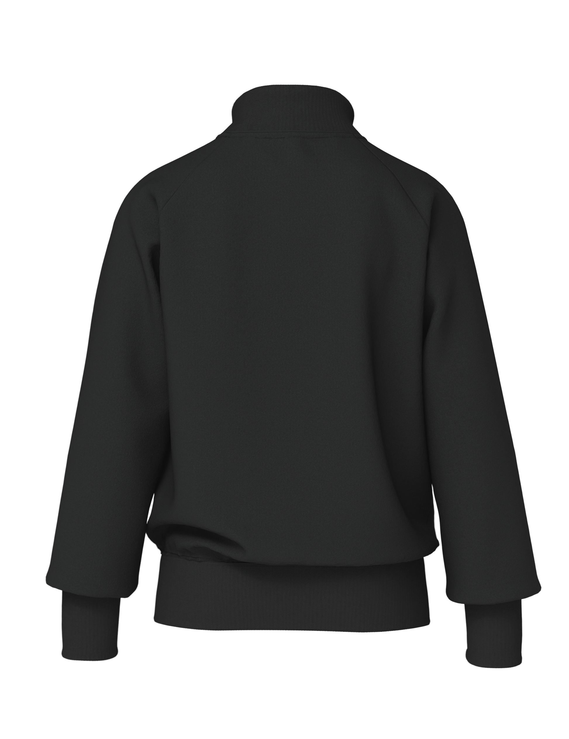 ELIOT Zip-Up Sweat Jacket – Hoodless, Oeko-Tex Cotton, Front Pockets by Breden at brixbailey.com