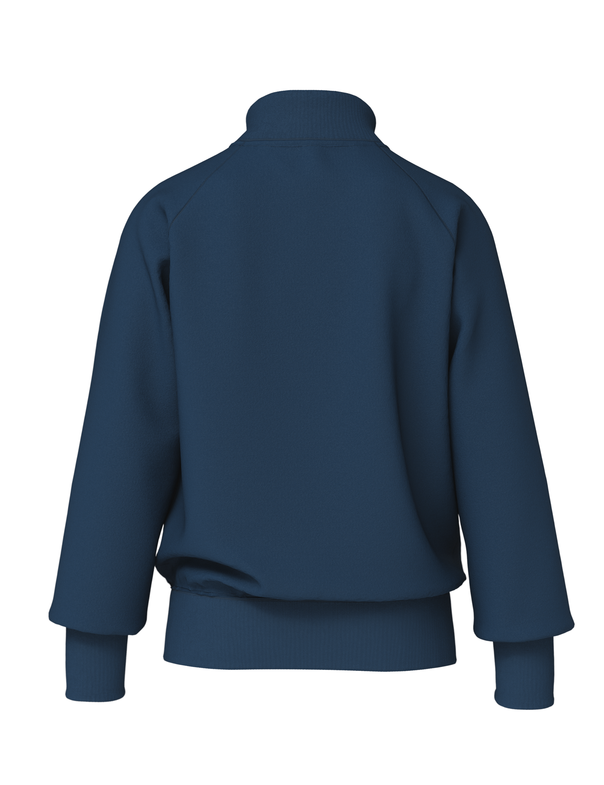 ELIOT Sweat Jacket – Zip-Up, No-Hood, Oeko-Tex Cotton by Breden at brixbailey.com