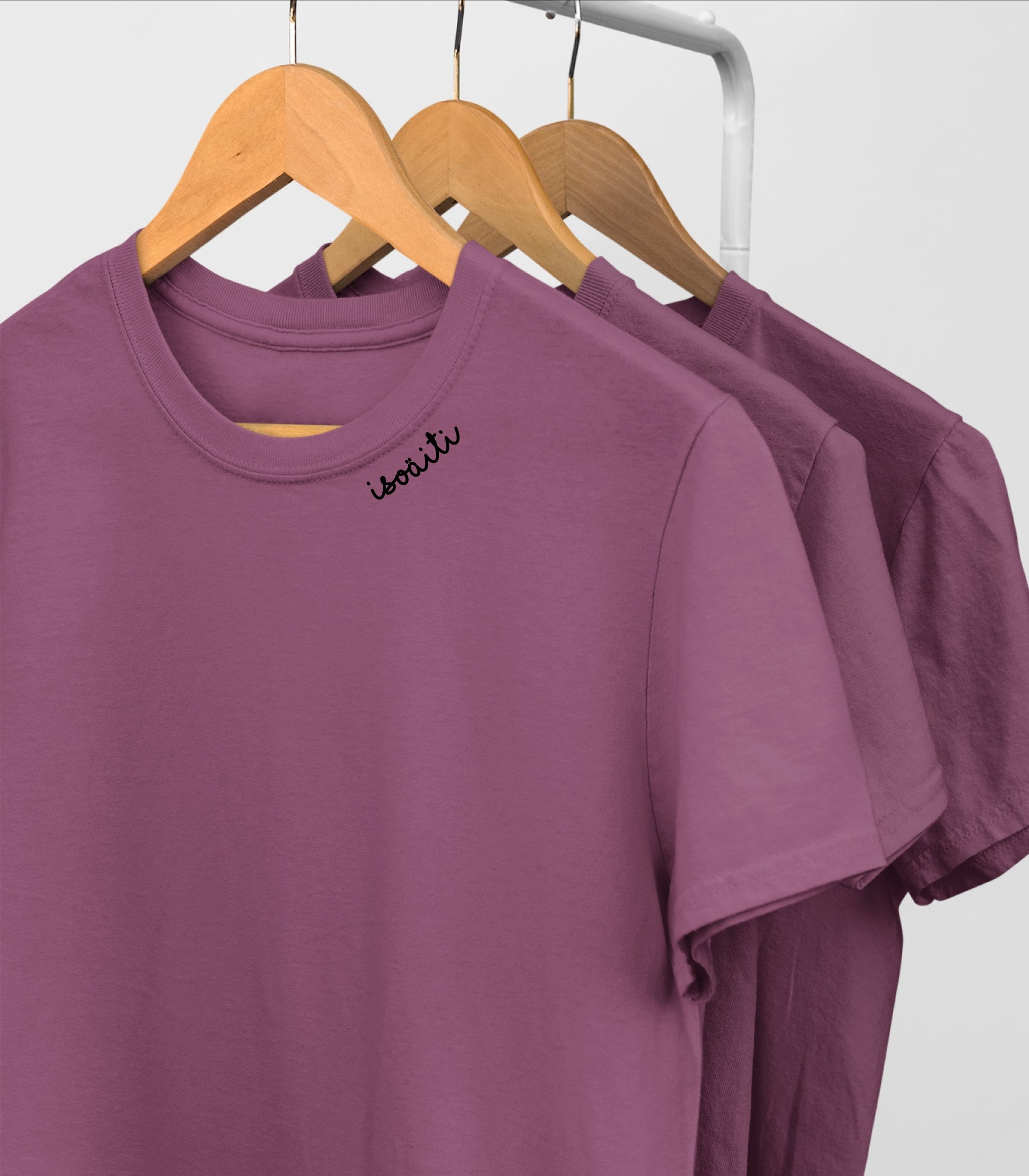 Exclusive High-Quality Unisex Organic Cotton T-Shirts with Elegant Embroidery - Comfortable & Durable by Beebila at www.brixbailey.com
