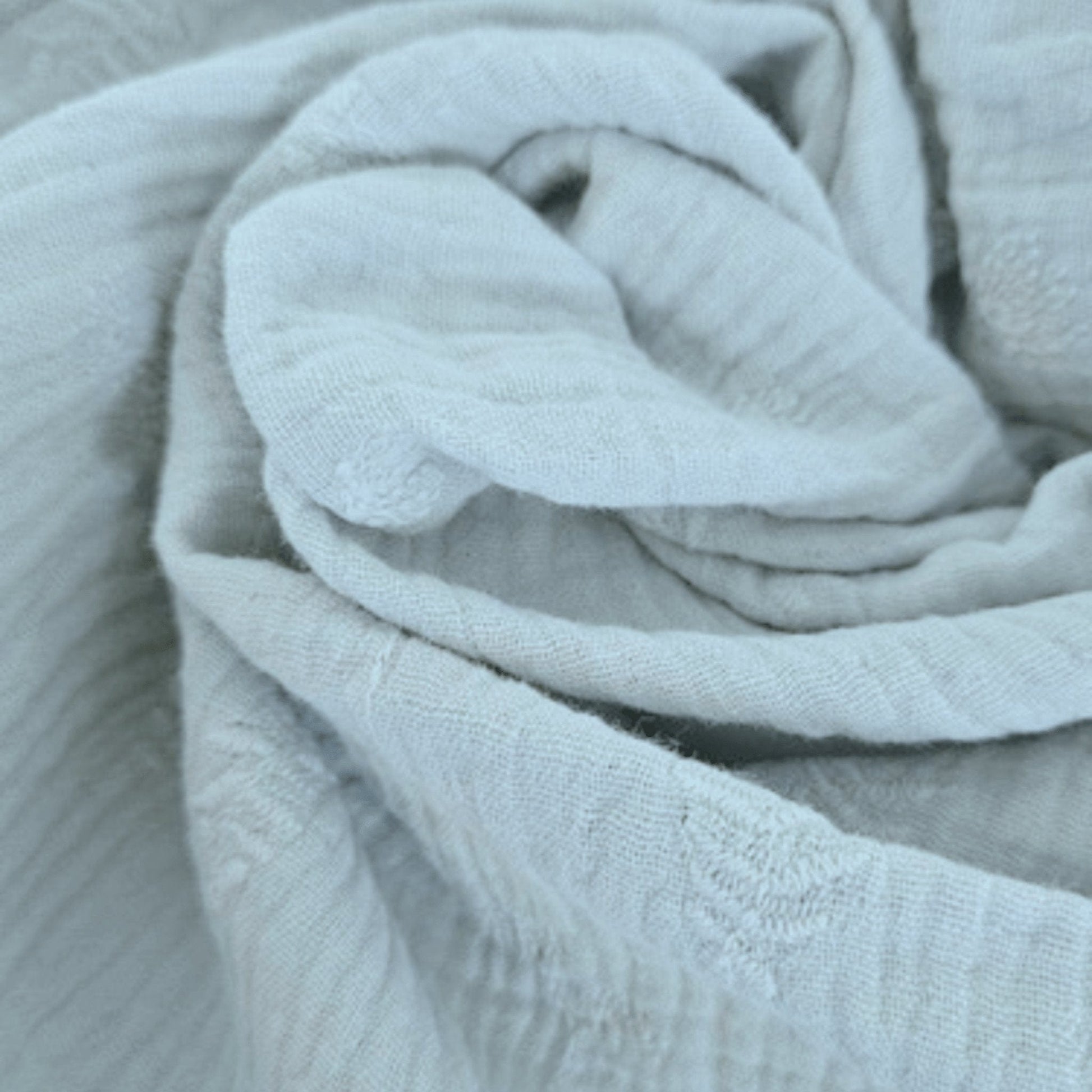 Embroidered Mohair Leaf Blanket 65x65cm