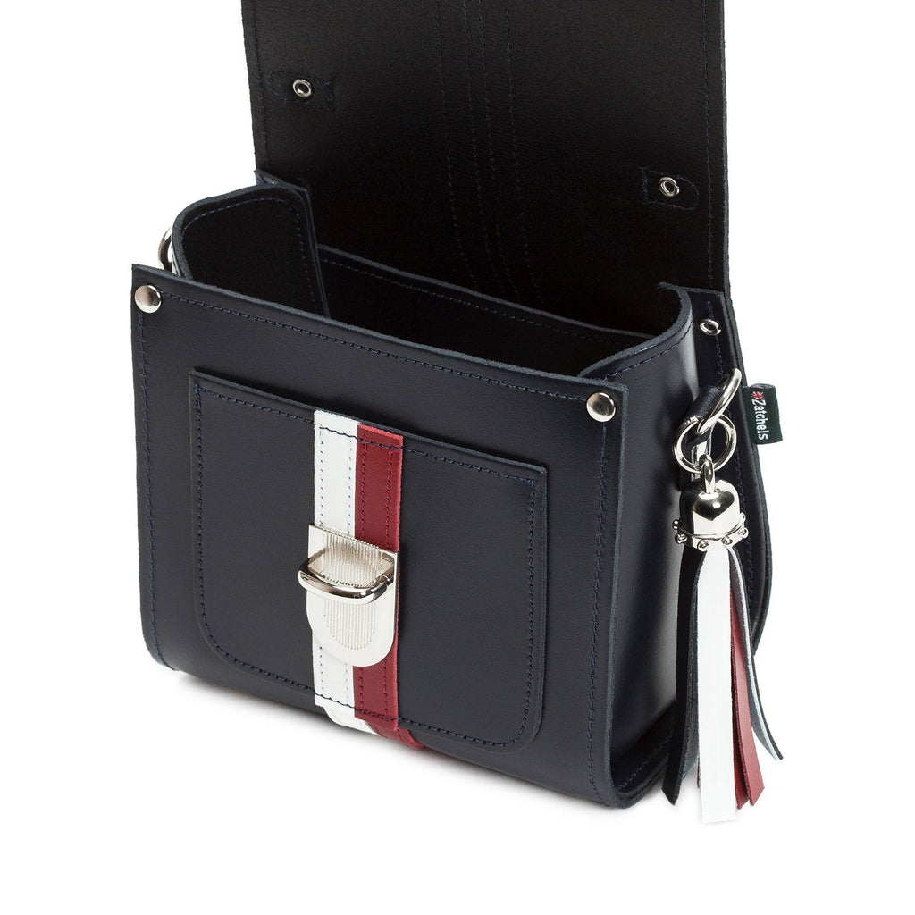 Handmade Leather Sugarcube Handbag