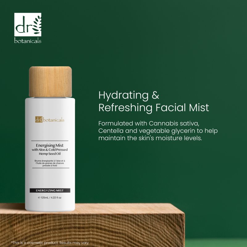 Hydrating Facial Mist 125ml with Organic Cannabis and Centella