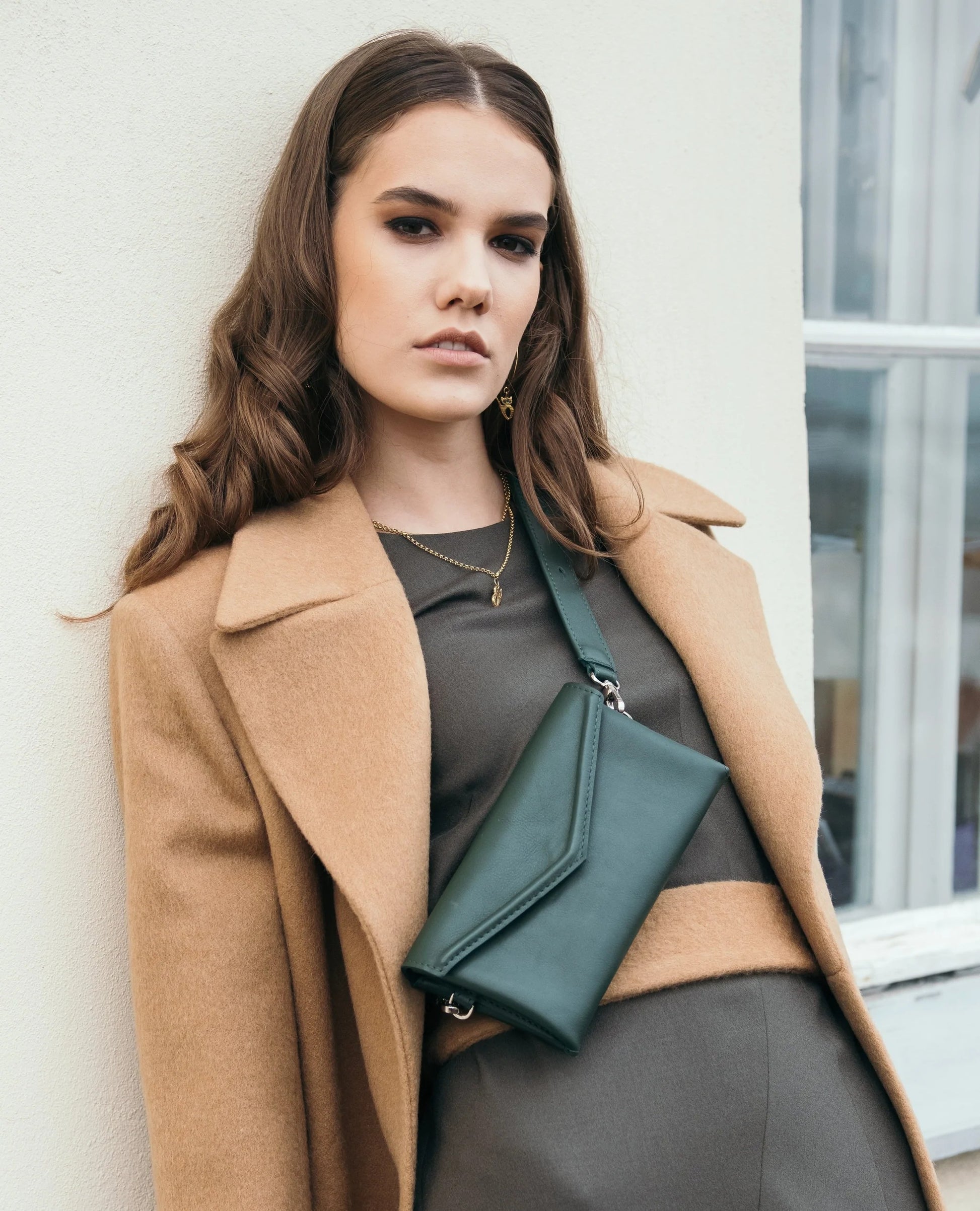 Handmade Leather Waist and Shoulder Bag by Gerda Retter - Versatile & Stylish by Gerda Retter Design at www.brixbailey.com