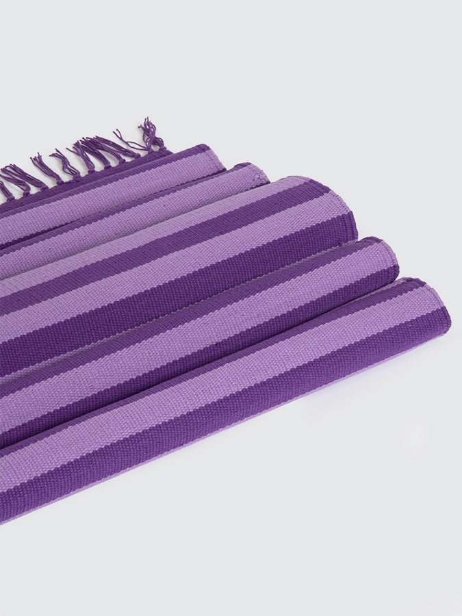 Organic Cotton Yoga Mat Handwoven in India