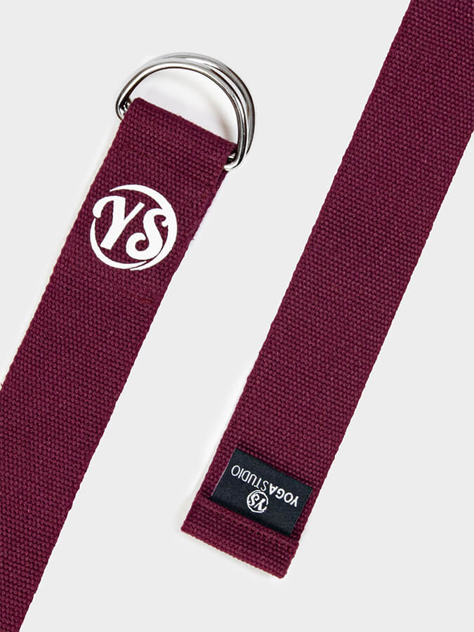 Organic Cotton D-Ring Yoga Belt Strap 2.5m